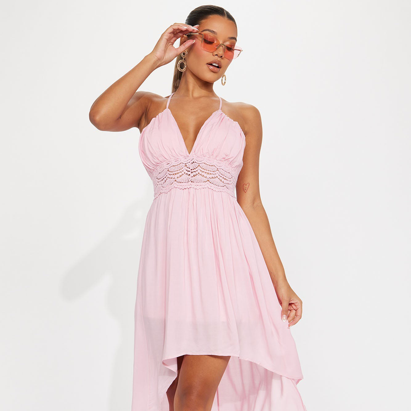 High Low Romance Dress