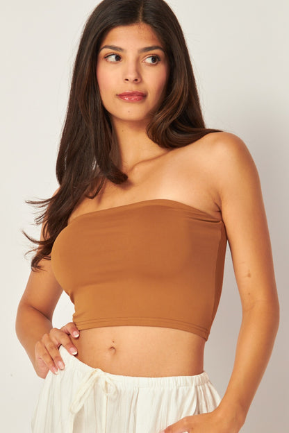 Contour Double Layered Tube Top