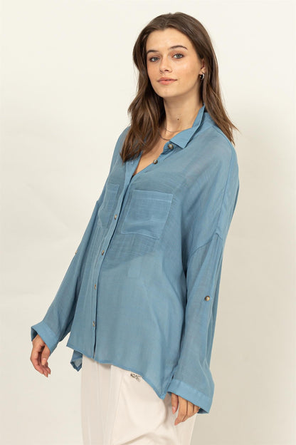 Long Sleeve Button Down Shirt